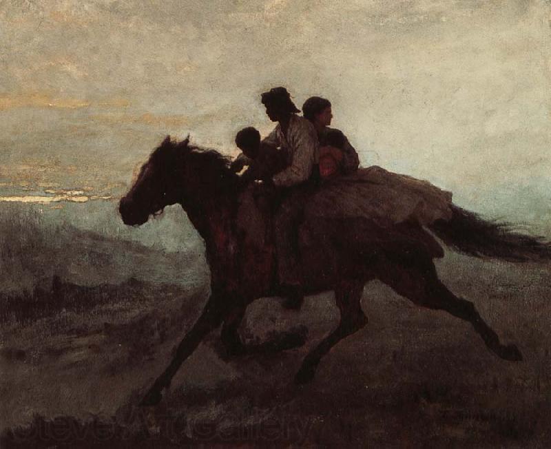Samuel John Peploe Freeden gallop Spain oil painting art